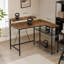 L-Shaped MDF Computer Desk-82376516-82376517
