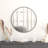 Adarius Accent Wall Mount Mirror with Aluminum Frame - Round Wall Mirror-666078763-666078764
