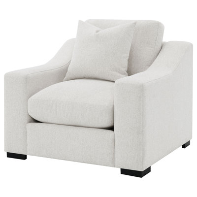 Oldfilde Upholstered Sloped Arms Chair