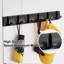 Aericka Aluminium 6 - Hook Wall Mounted Coat Rack