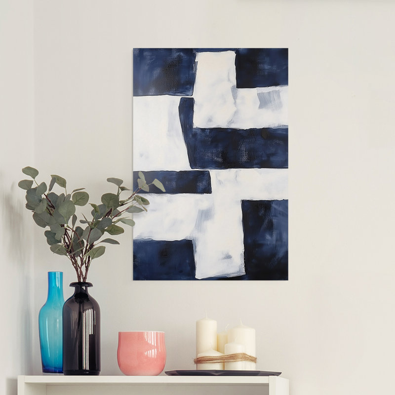 Série ABSTRACT DCC-XXXI - Impression sur toile seulement - NON-CADRE, H 18 po x l 12 po