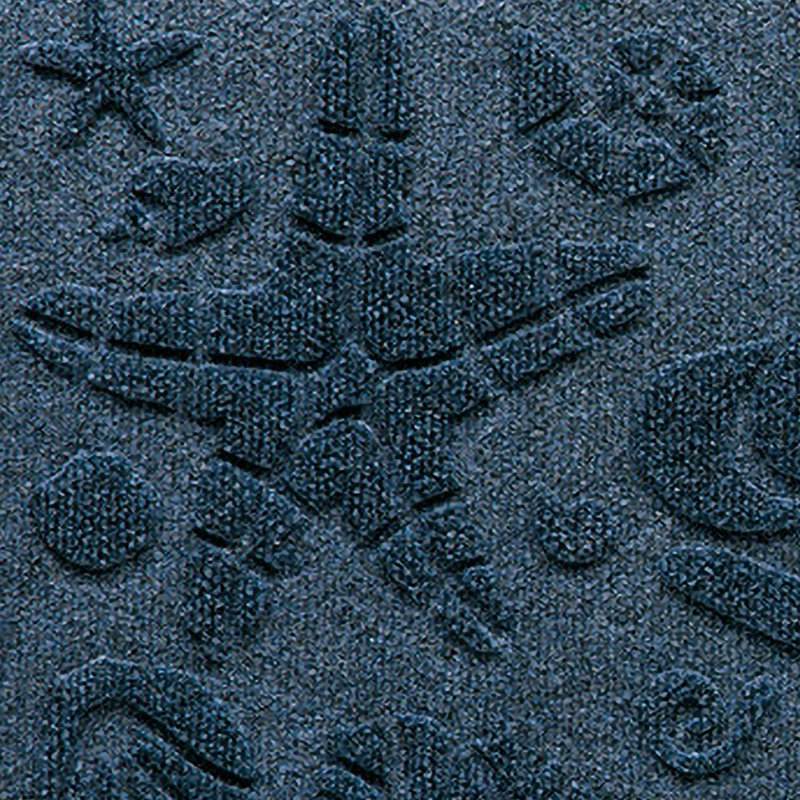 Tapis d'entrée pour l'extérieur WaterHog® Beachcomber 2 pi x 3 pi, Bleu marine