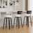 Swivel Upholstered Bar Stool With T-Shaped Backrest-1627311128-1627311129