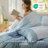 Bedsure Reversible Duvet Cover Set with Zipper Closure GentleSoft™️-107962464-107962463