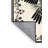Machine Washable Oryn Harpy Eagle Classic Oriental Rug in Beige – Black Binding-1851319413