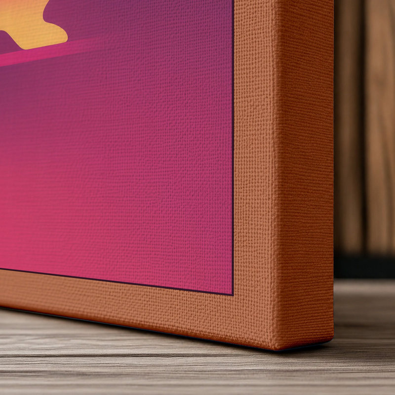 Print, 24x16 - 61.0 x 40.6 cm, Terracotta Border