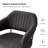 Honor Modern Industrial Simple Assembly Swivel Office Chair With Faux Leather And Tilt-625085683