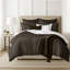 Housse de couette Camden Bark et 1 taie décorative simple-120663701