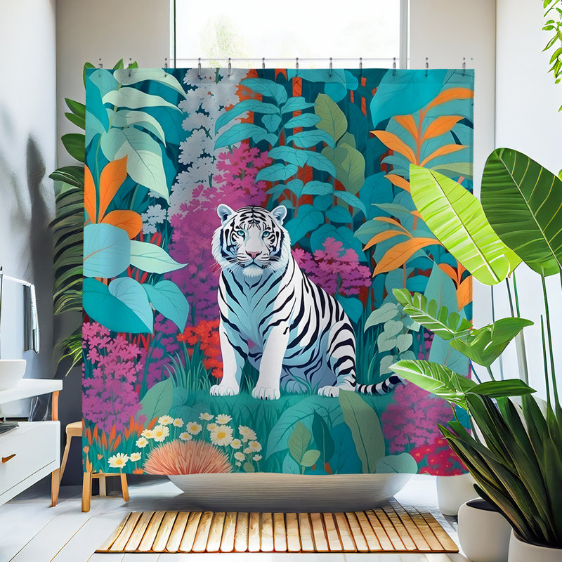 Rideau de douche Dren Tiger