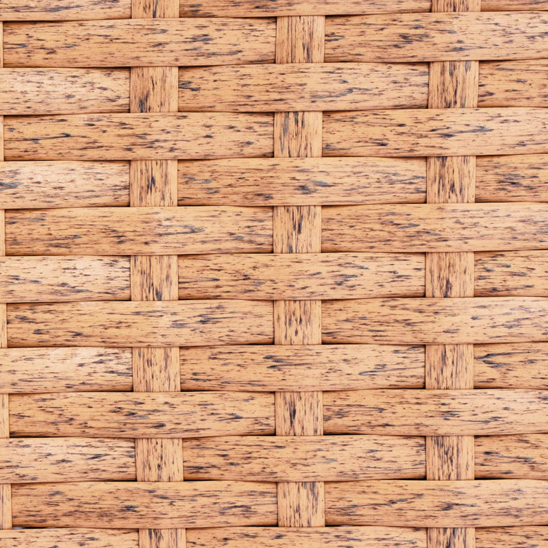 Banc de rangement pour terrasse 70gal, siège et rangement imperméables, intérieur 1844.410.2, tige, coussin souple, acier allié, siège brun clair, structure 2 en 1,