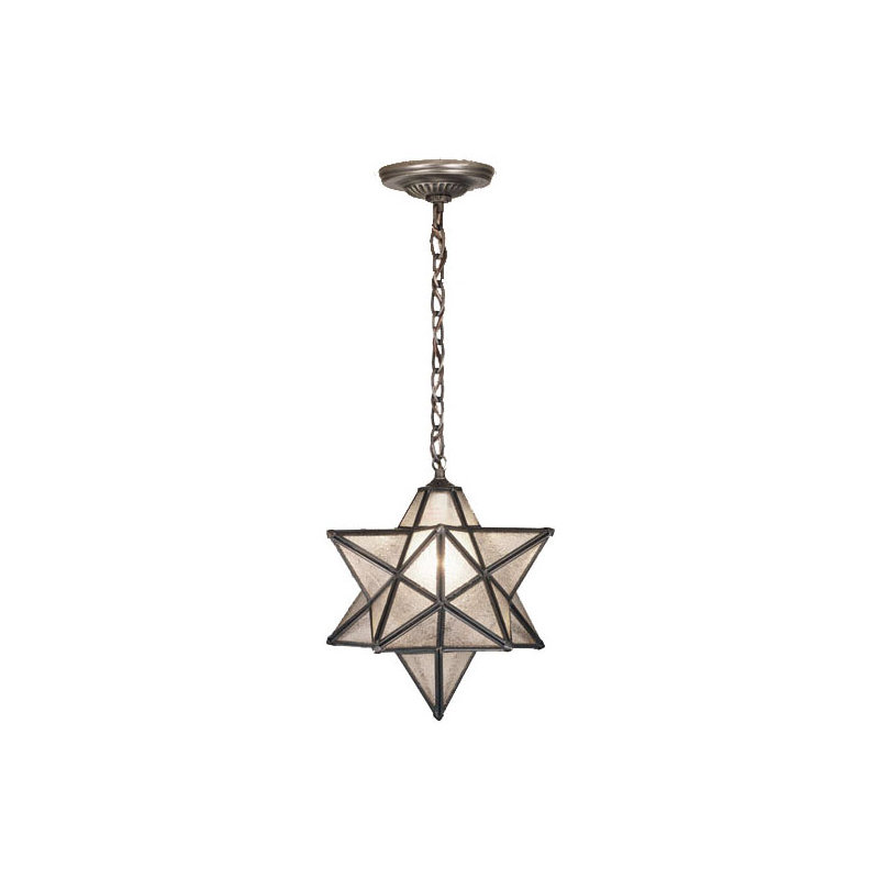 Meyda Tiffany & Stained Glass 1 - Light Pendant, Seedy, 16" H x 12" W x 12" D