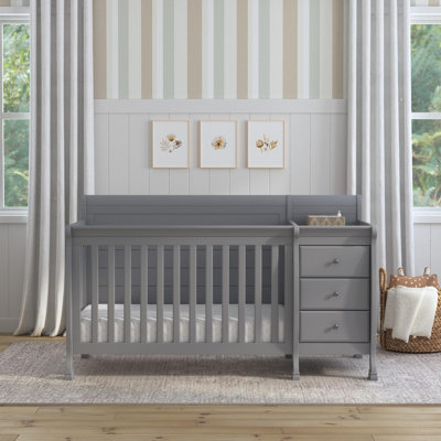 Kalani 4-In-1 Convertible Crib and Changer
