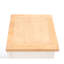 Azaria 45cm W Plywood / Laminate Board Bedside Table