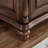 Bedroom Black Walnut Entrance Cabinet Solid Wood Accent Chest