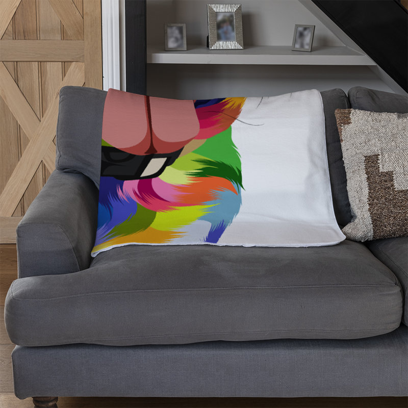 Dominyck Plain Weave / Muslin Throw Blanket