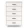 Loft Solid Wood 31.75'' W 5 - Drawer Dresser