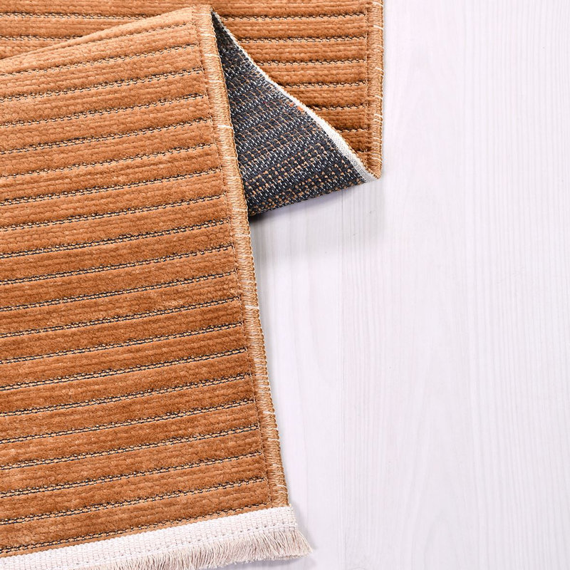 Tapis lavable à la machine Modern, Tapis de couloir 2 pi 8 po x 6 pi 7 po