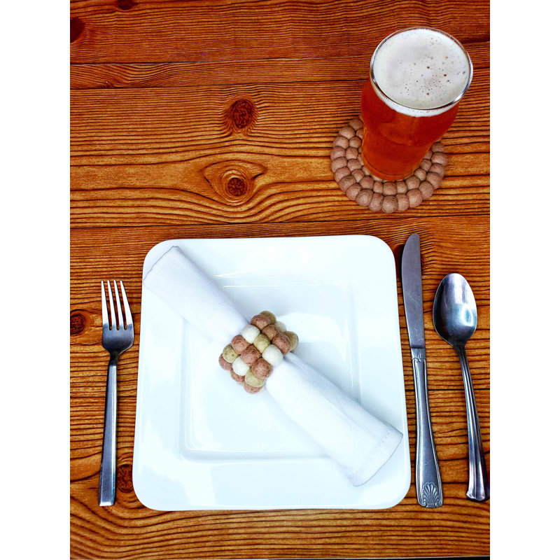 Wool Napkin Ring, Desert Sands