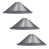 Satin Nickel/White