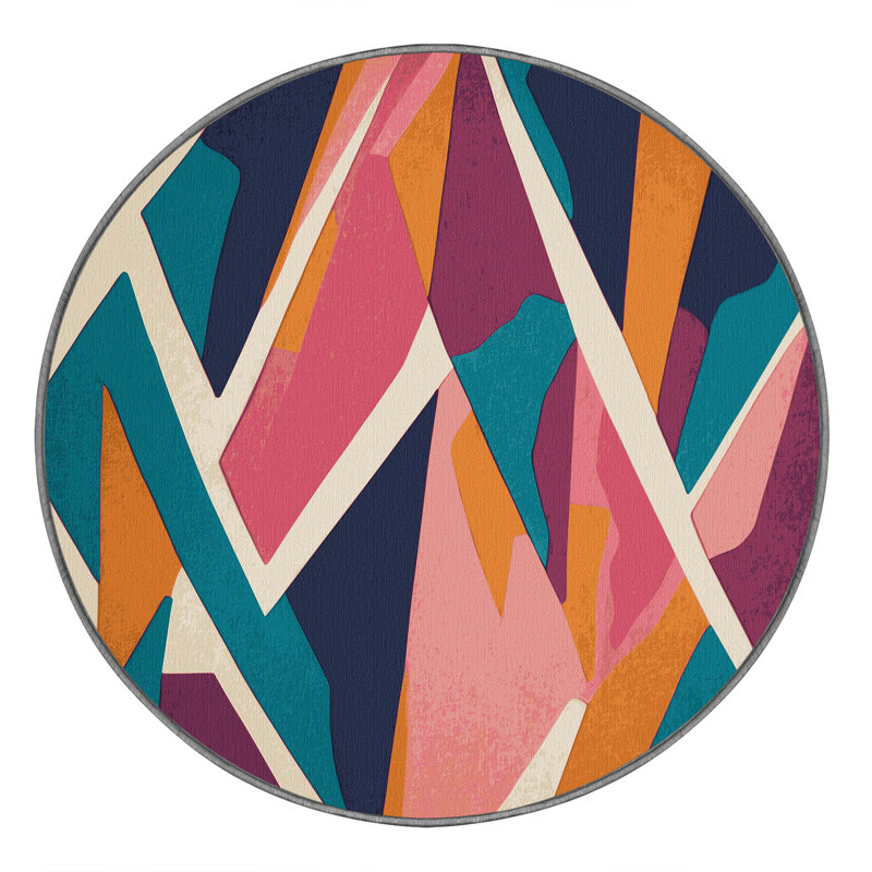 Plasma Spectrum Rug, Round 4'