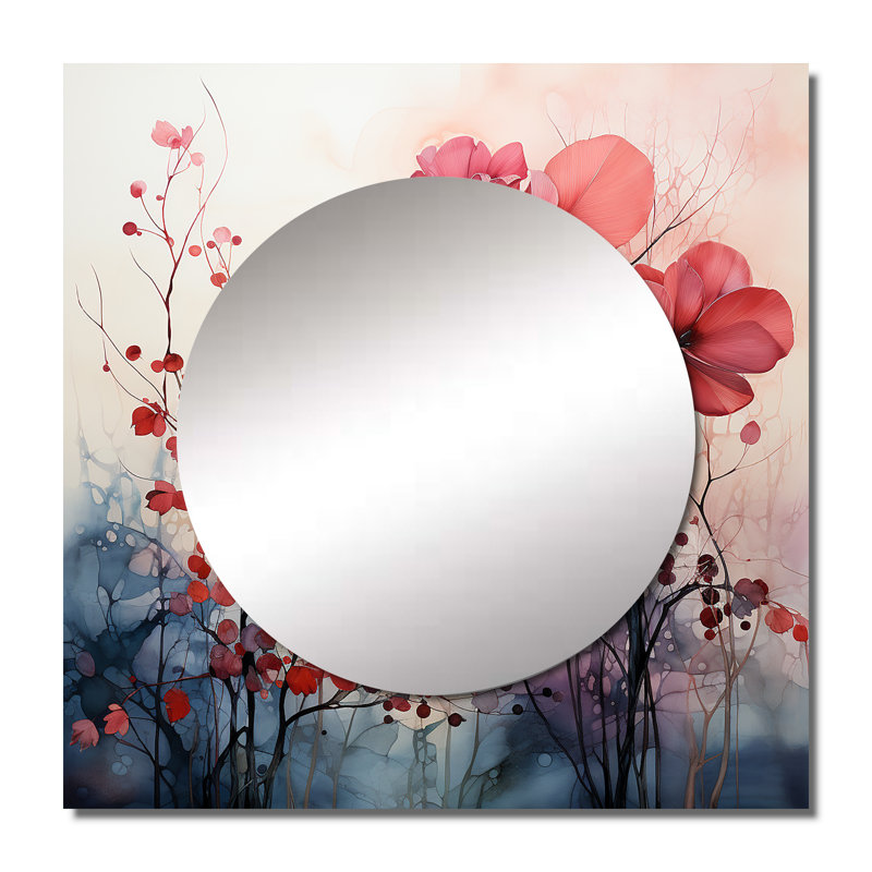 Art mural Genieva - Leaves, 23 po x 23 po