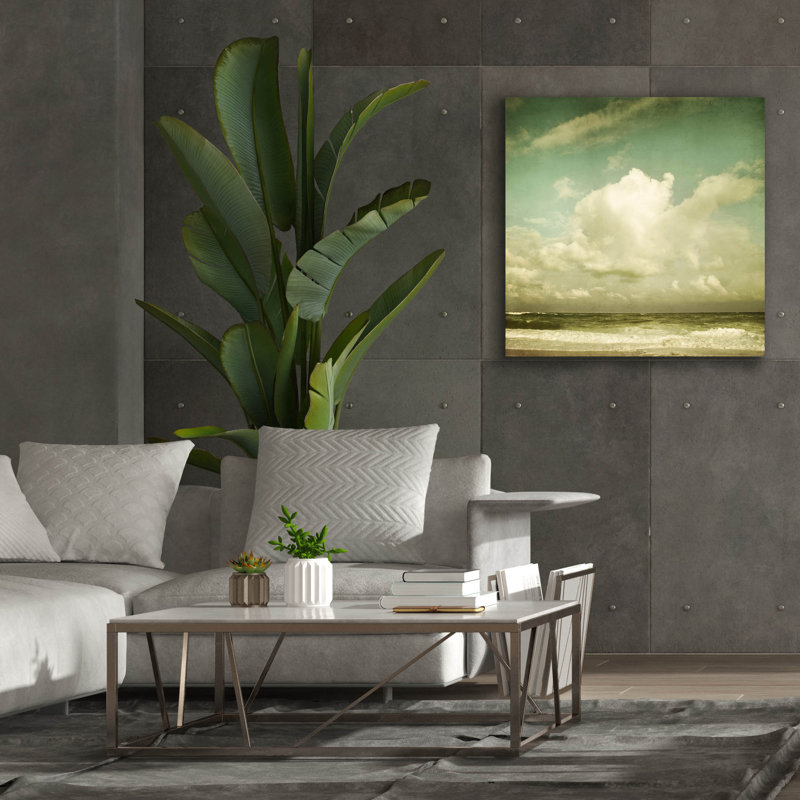 «L let Go Of Time 2» par Irene Thisocki, H 37 po x l 37 po x P 1,5 po