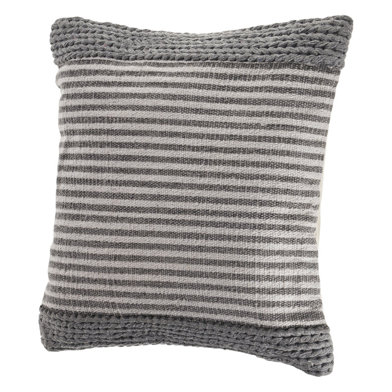 Housse de coussin à rayures, Housse de coussin seulement - sans coussin