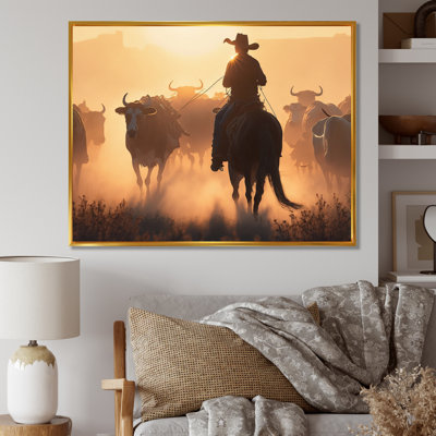 Kirts " Wrangler In Sunset I "