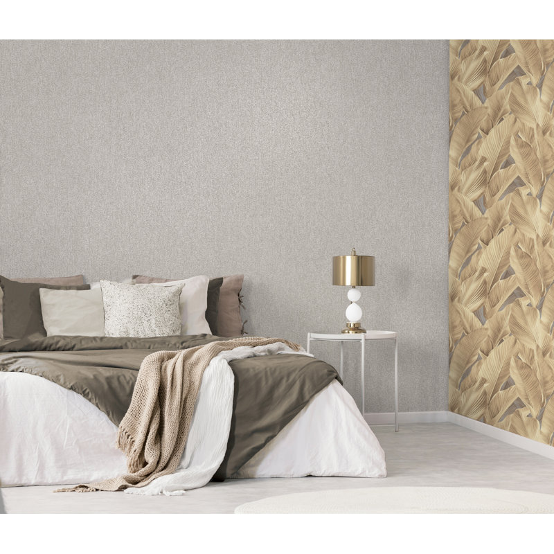 Plain Heavyweight Wallpaper, Grey