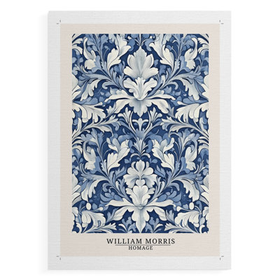 WM MORRIS Series DCLII -Canvas Print Only - NOT FRAMED