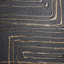Toile texturée brodée à la main Lines I a-92362209