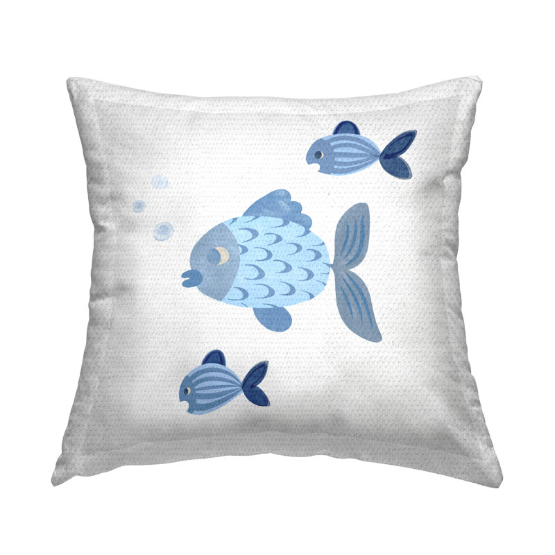 Coussin extérieur Minimal Blue
