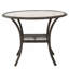 Table d'extérieur en résine, ancienne version
