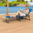 Adjustable Steel Patio Lounge Chair, Portable And Comfortable For Outdoor Relaxation