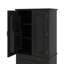 Armoire de rangement de salle de bain avec portes et tiroir, plusieurs espaces de rangement-181575387
