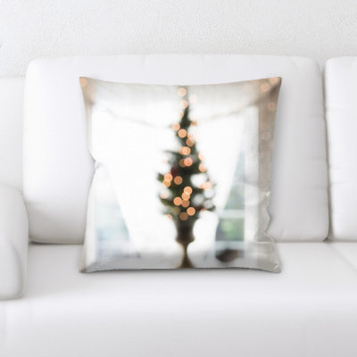 Coussin décoratif flou