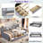 Dunbabin Velvet Upholstered Platform Bed with Storage Shelves and 2 Drawers-547479912