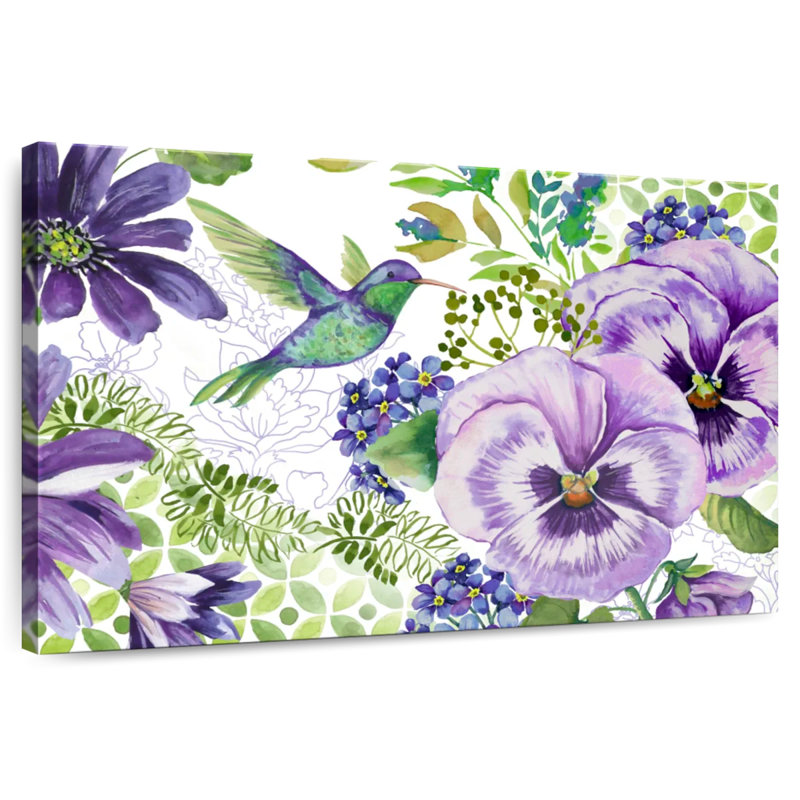 Harnek Purple Passion, 34" H x 51" W