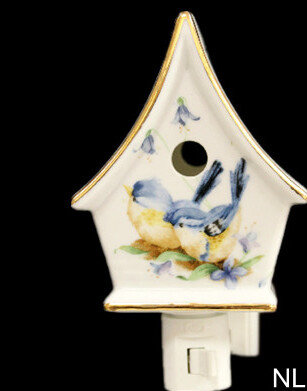 Mésange sur veilleuse Birdhouse