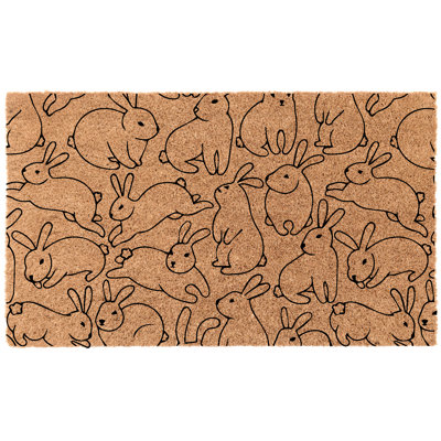 Annayah Non-Slip Easter Outdoor Doormat