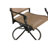 Fontana 6 - Person Metal Patio Dining Set with Rectangular Table