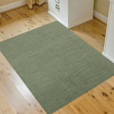 Barbury Weave 35 in. x 47 in. 9 to 5 Desk Chair Mat