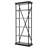 Kiven Metal 2-Piece Console Table and Bookcase Set-87382243