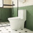 1.1/1.6 GPF Elongated Comfort Height Super Quite Flushing Floor Mounted One-Piece Toilet, CUPC Certified, Watersense Cetified, Ceramic, White Color, Soft Close Seat