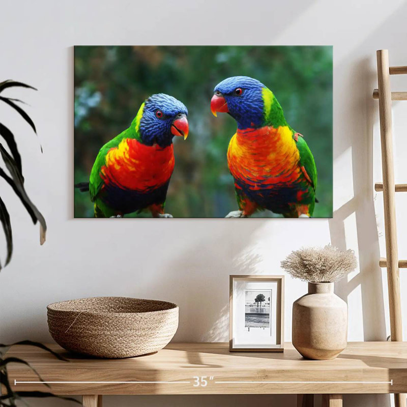 Brampt Lorikeet Buddies, 30" H x 45" W