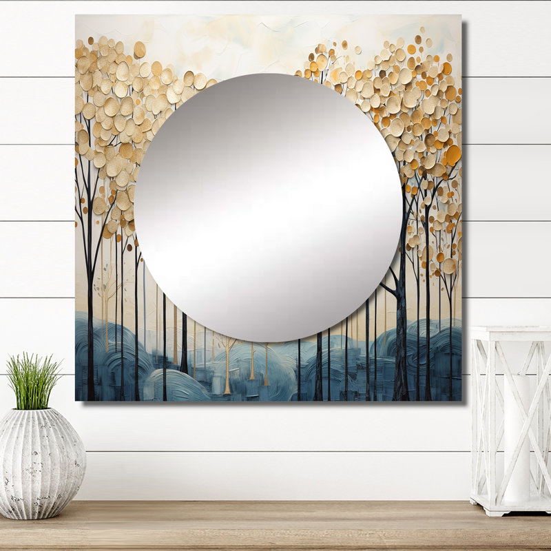 Miroir mural Aveyah, 36 po x 36 po