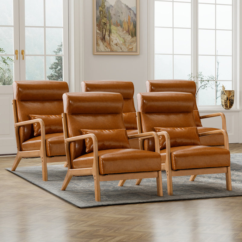 Ensemble de 5 chaises d'appoint Osias