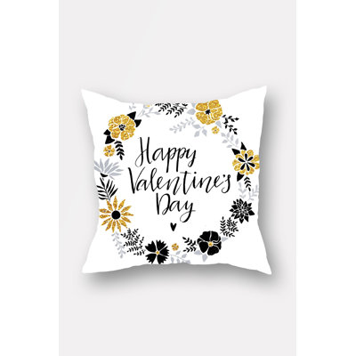 Floral Pillow Cover