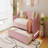 Teddy Fleece Upholstered Daybed With Light And Trundle-2087817686-2087817684