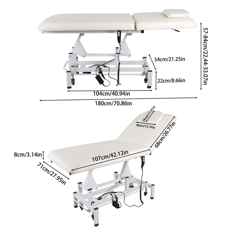 180cm Rectangular Folding Table, White